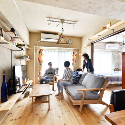 マンションリノベーション・リフォーム施工事例46 神奈川県横浜市南区 H様,N様「ここちよいキョリで暮らす」