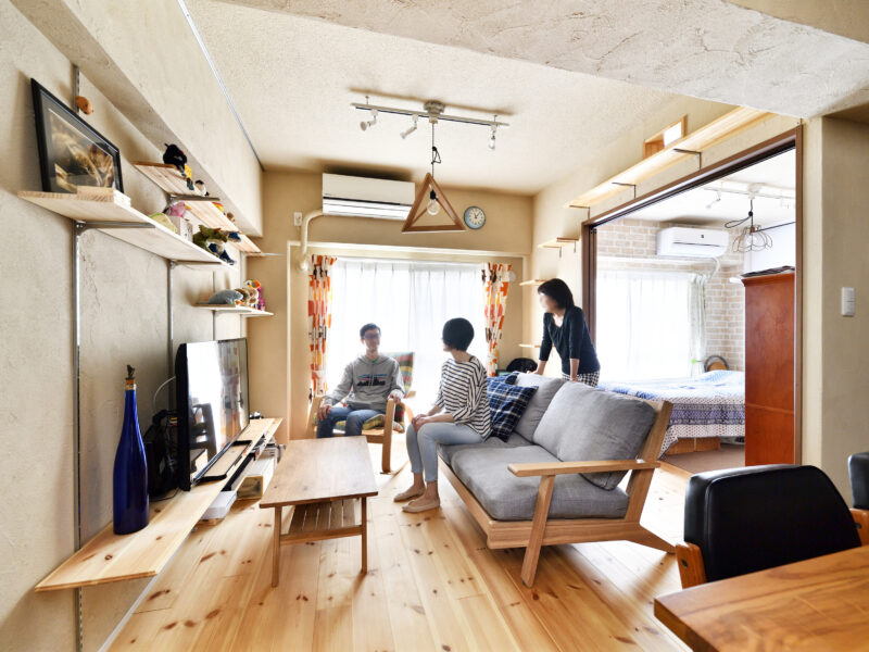 WEB「リノベりす」に横浜市の施工事例・H様邸が紹介されました。
