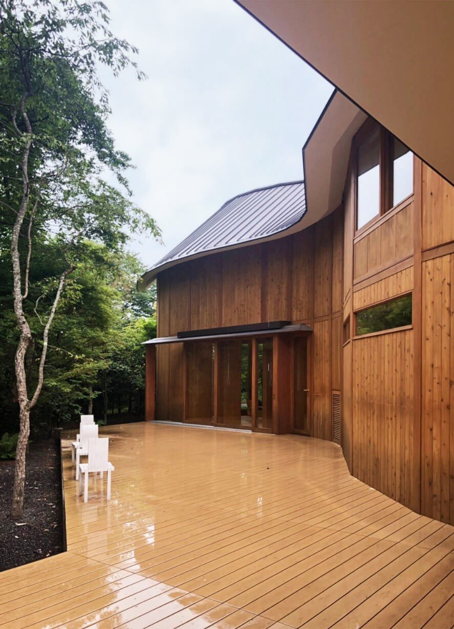 ～軽井沢旅行記～坂茂設計SHISHIIWA HOUSE・カフェ・美術館まで自然に囲まれた大満足旅！写真8