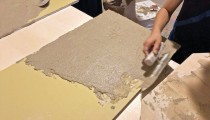 リフォーム・リノベーション現場レポ・番外編＊珪藻土塗りDIY体験で記念手形づくり！