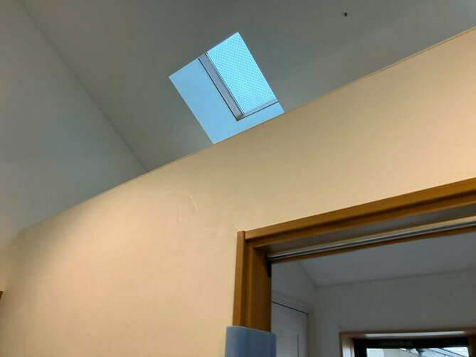 家の中に屋根！トップライトと窓、両方の光を活かしたお部屋づくり・施工現場レポ 写真8