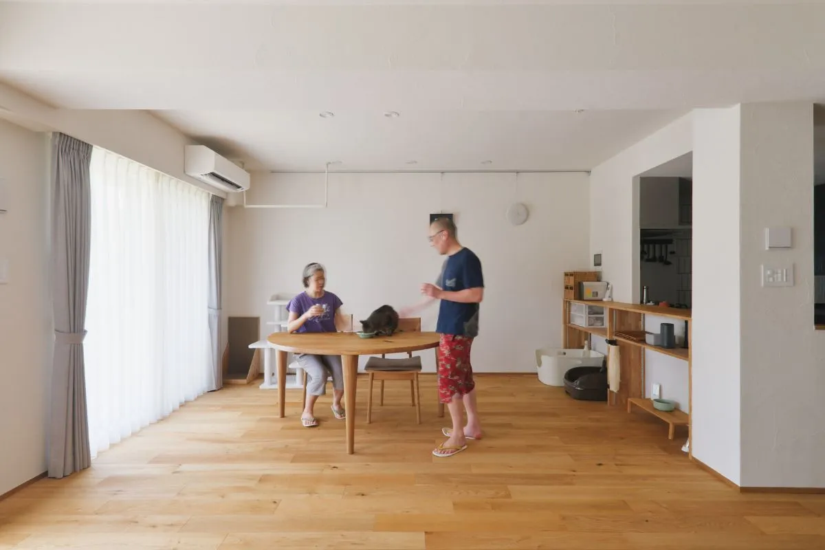 マンションリノベーション・リフォーム施工事例 神奈川県横浜市 S様「猫と、余白と、ふたりと。」 01