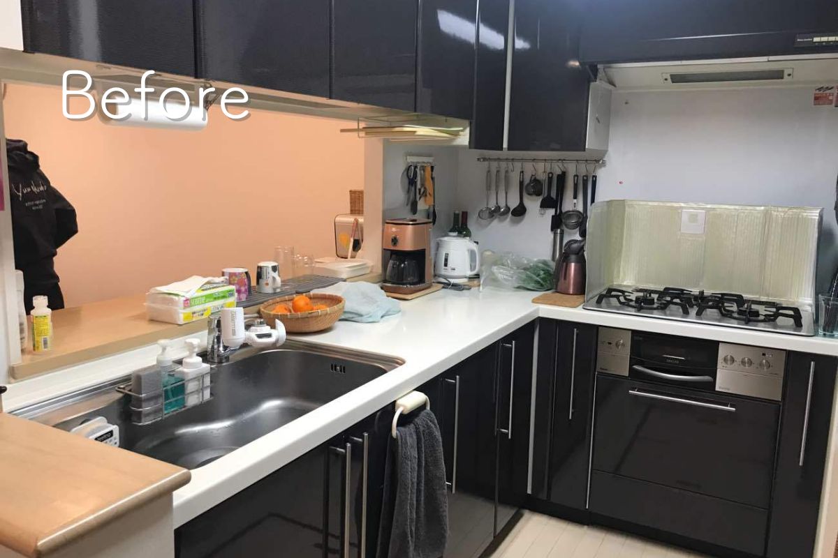 キッチンのbefore
