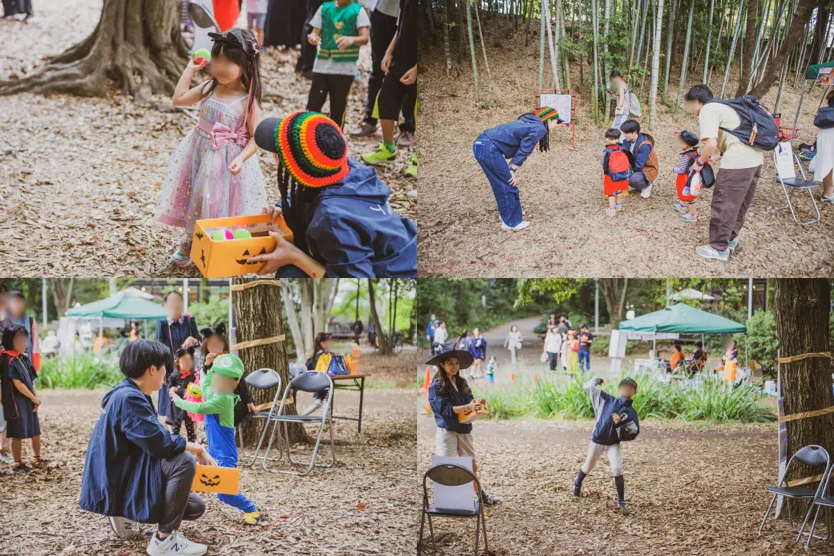 仲町台ハロウィンイベント2025で夢工房のストラックアウト
