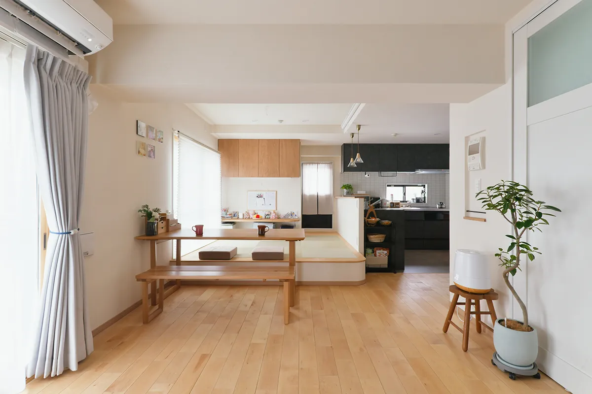 マンションリノベーション・リフォーム施工事例 神奈川県　O様「からだ想いを重ねて」 02