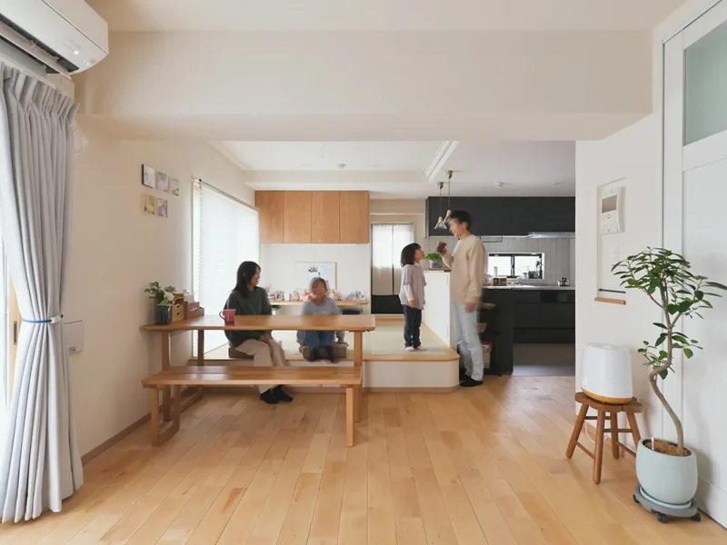 リフォーム・リノベーション施工事例 case89「からだ想いを重ねて」を更新しました