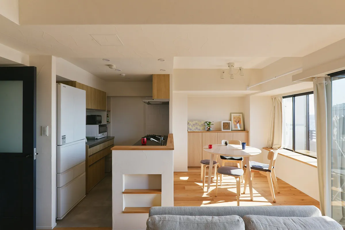 マンションリノベーション・リフォーム施工事例 神奈川県横浜市　M様「ひかりを編む間取り」 02