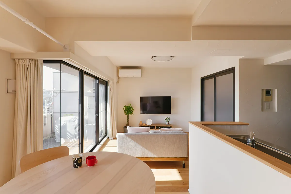 マンションリノベーション・リフォーム施工事例 神奈川県横浜市　M様「ひかりを編む間取り」 03