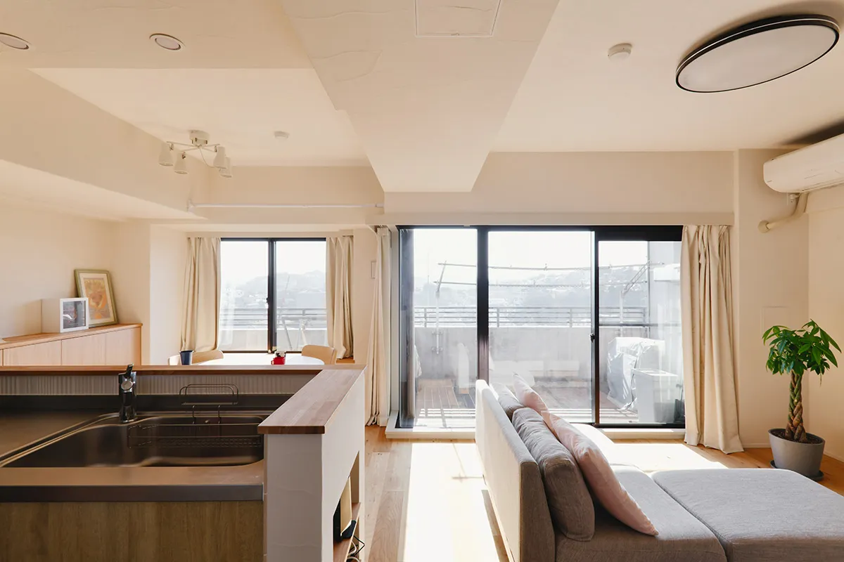 マンションリノベーション・リフォーム施工事例 神奈川県横浜市　M様「ひかりを編む間取り」 07