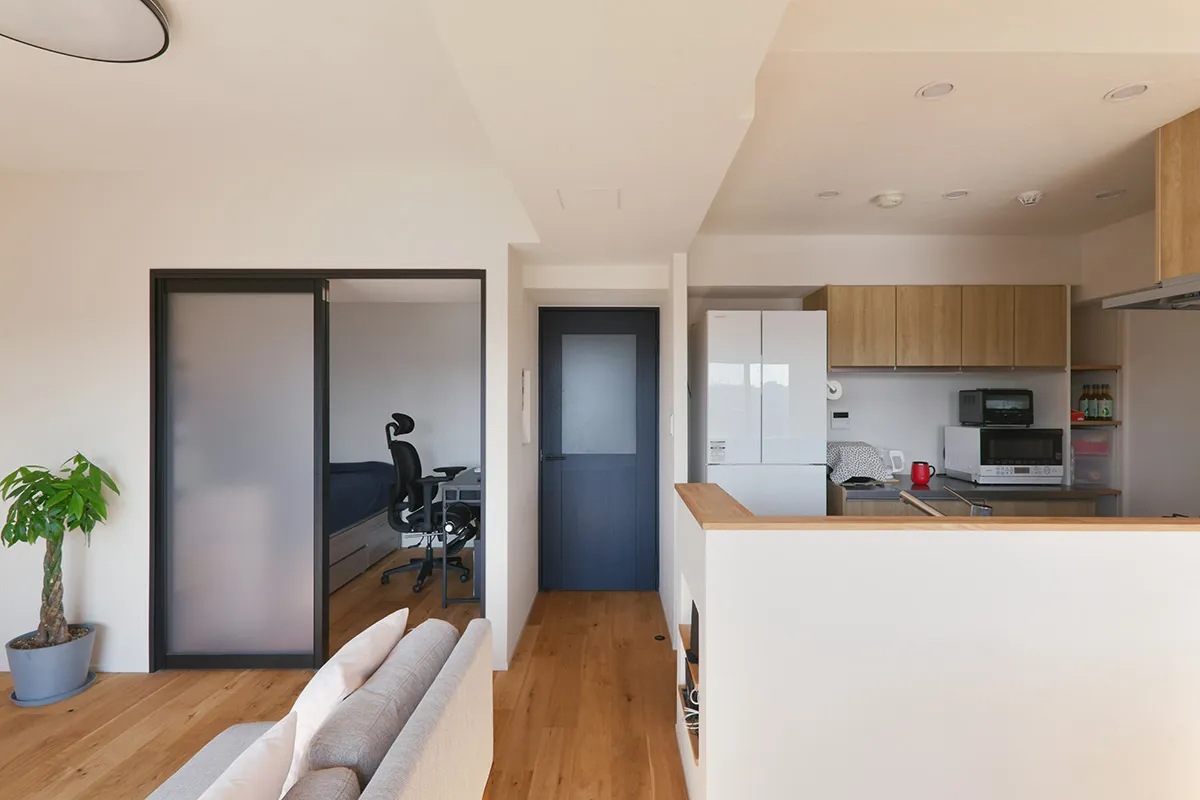 マンションリノベーション・リフォーム施工事例 神奈川県横浜市　M様「ひかりを編む間取り」 06