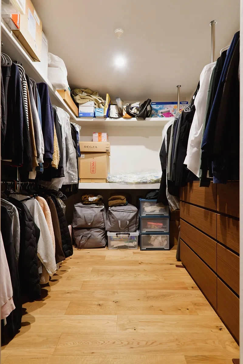 ウォークインクローゼット