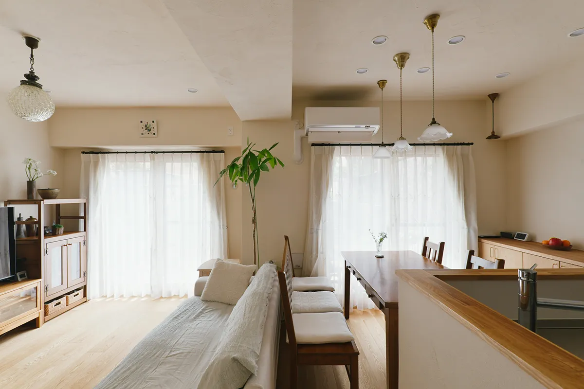 マンションリノベーション・リフォーム施工事例 東京都大田区 N様「思い出をたずさえて」 04