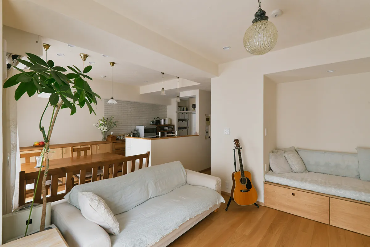 マンションリノベーション・リフォーム施工事例 東京都大田区 N様「思い出をたずさえて」 02